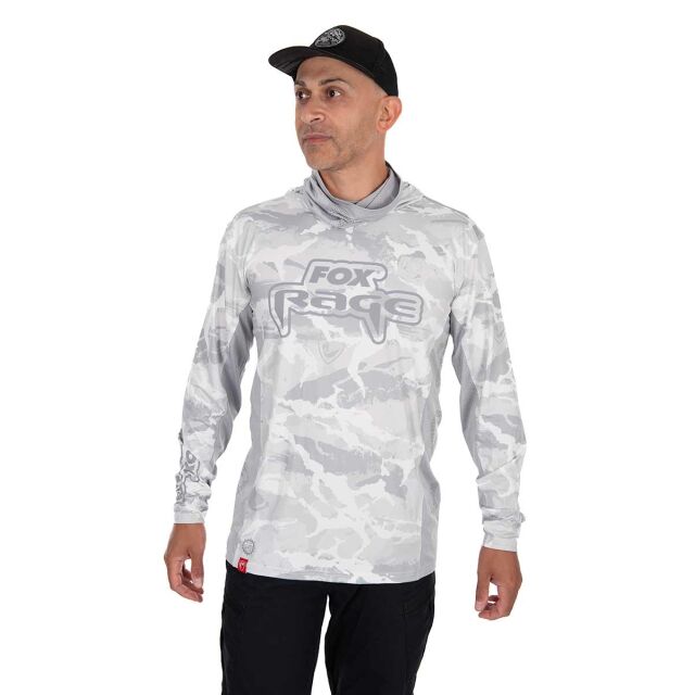 FOX Rage UV Hooded Light Cam Top XXXL