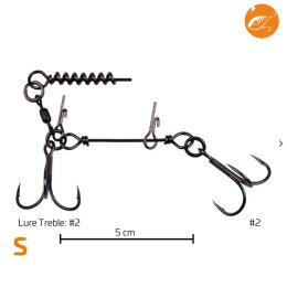 Zeck Softbait System + Shallow Screw 1Stk.