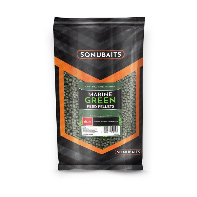 Sonubaits Marine Green Feed Pellets 900g