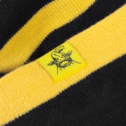 Black Cat Bobble Hat | Bommel-Mütze