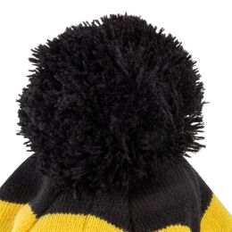 Black Cat Bobble Hat | Bommel-Mütze