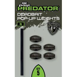 FOX Rage Predator Camo Deadbait Pop-Up Weights