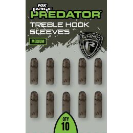 FOX Rage Predator Camo Treble Hook Sleeves 10Stk.
