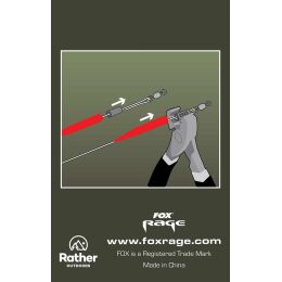 FOX Rage Predator Red Trace Crimp Covers 25Stk.