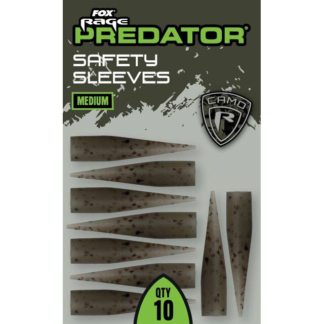 FOX Rage Predator Camo Safety Sleeves 10Stk. Medium