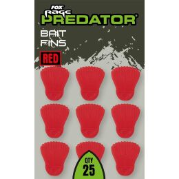 FOX Rage Predator Bait Fins Red 25Stk.