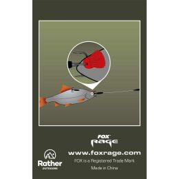 FOX Rage Predator Bait Fins Red 25Stk.