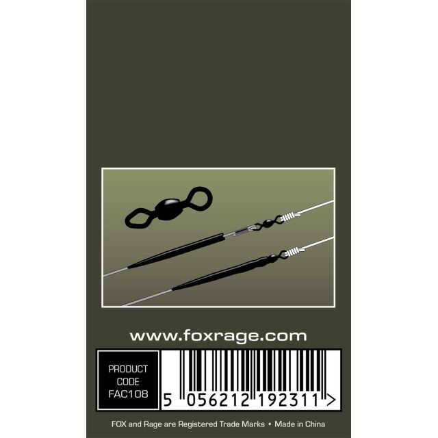 FOX Rage Predator Diamond Swivels 20Stk. #7