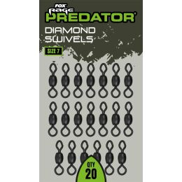 FOX Rage Predator Diamond Swivels 20Stk. #7