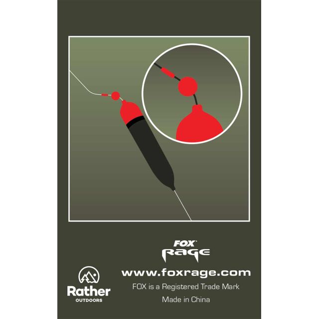 FOX Rage Predator Red Float Bead 10mm 10Stk.