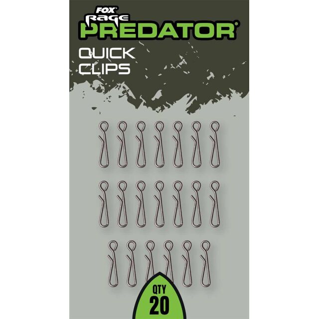 FOX Rage Predator Quick Clips Large