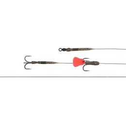 FOX Rage Predator Twin Treble Trace 52cm #4 Barbed 40lb