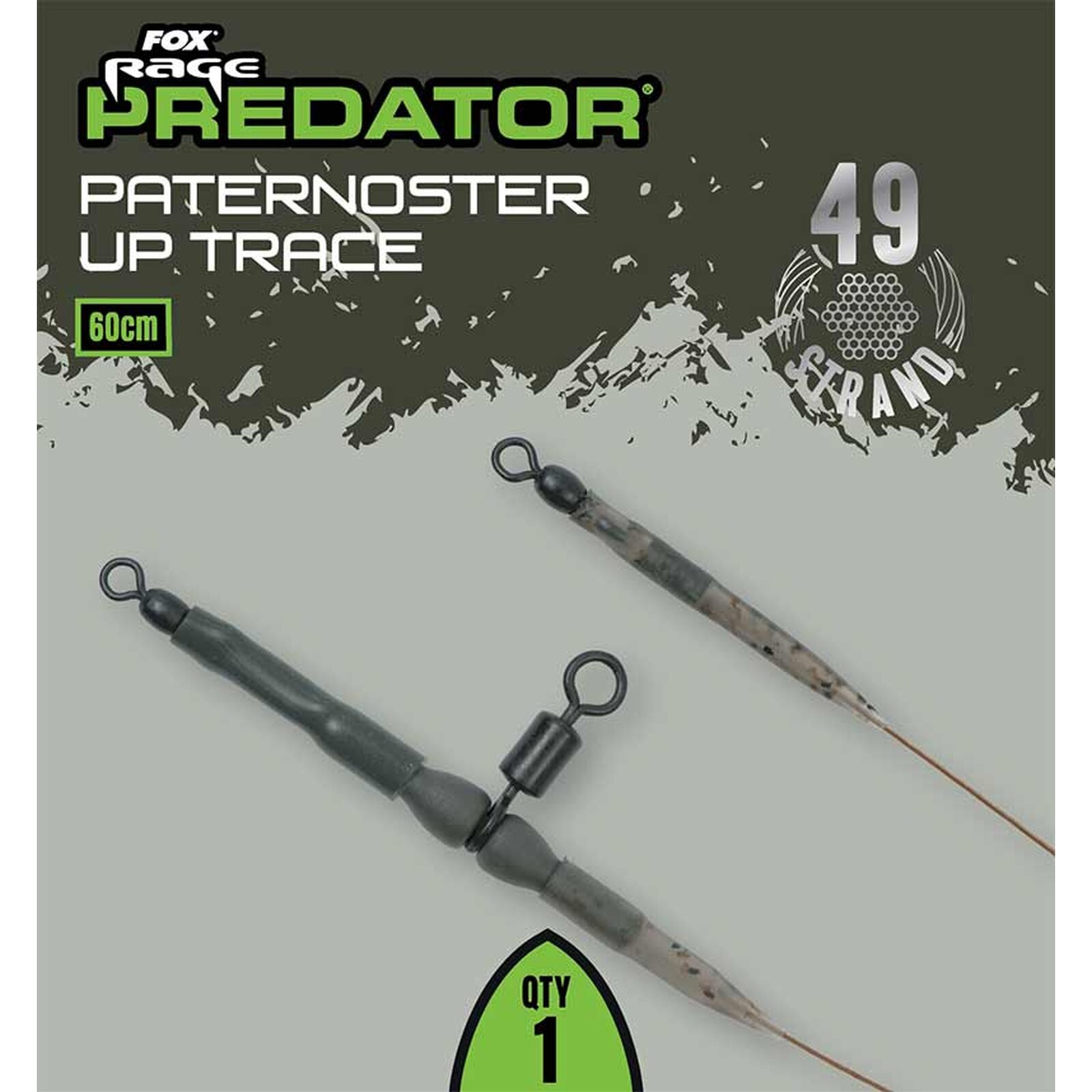 FOX Rage Predator Paternoster Up Trace 60cm