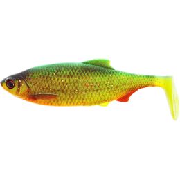 Westin Ricky the Roach Shadtail 7cm 6g Firetiger Rudd 2Stk.