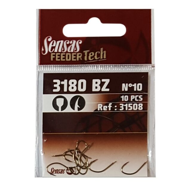 Sensas Haken FeederTech 3180 10Stk.