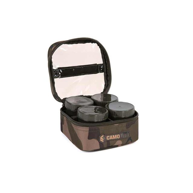 FOX Camolite™ 6 Pot Hookbait Case