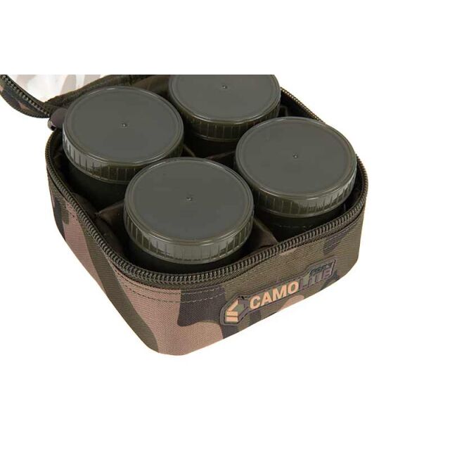 FOX Camolite™ 6 Pot Hookbait Case