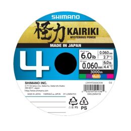Rolle bespulen mit: Shimano Kairiki 4 Multi Color