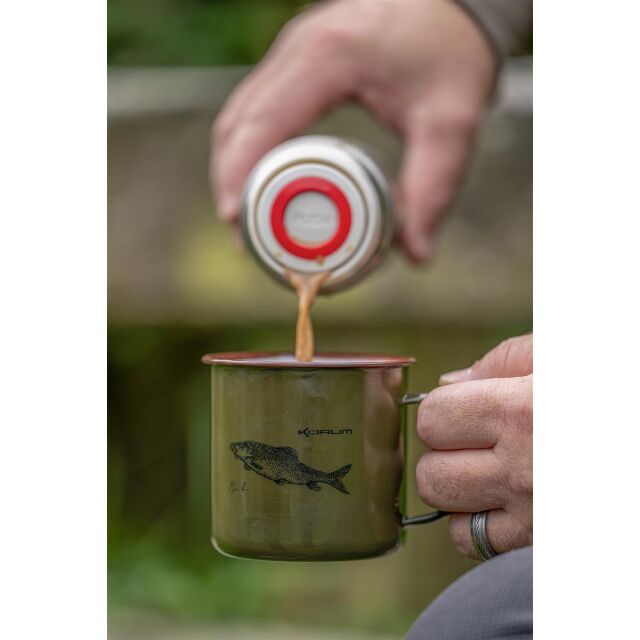 Korum Classic Emaille-Tasse Barbel