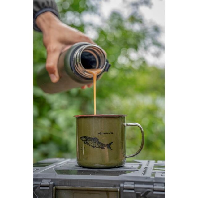 Korum Classic Emaille-Tasse Barbel