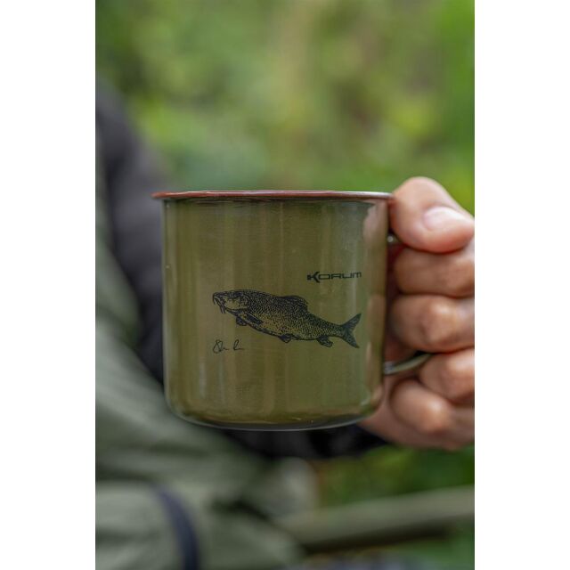 Korum Classic Emaille-Tasse Barbel