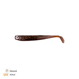 Zeck ZANDER Gummi 12cm 3Stk. Motoroil (UV)