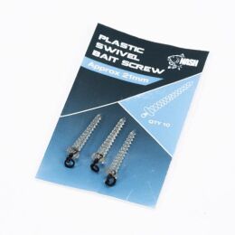Nash Plastic Swivel Bait Screw 10 Stk.