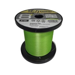 Rolle bespulen mit: Shimano Kairiki 8+ Mantis Green 1,00m