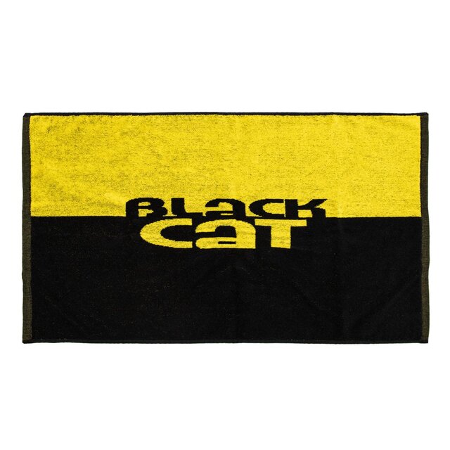 Black Cat Towel 70x40cm | Handtuch