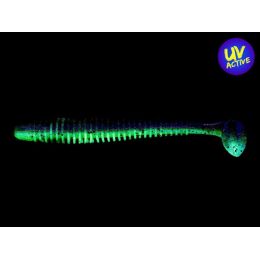 Keitech Swing Impact 2" Green Pumpkin / Chartreuse