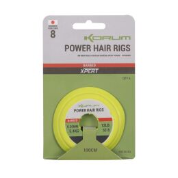 Korum Power Hair Rigs 1,00m 12lb/0.30mm #10