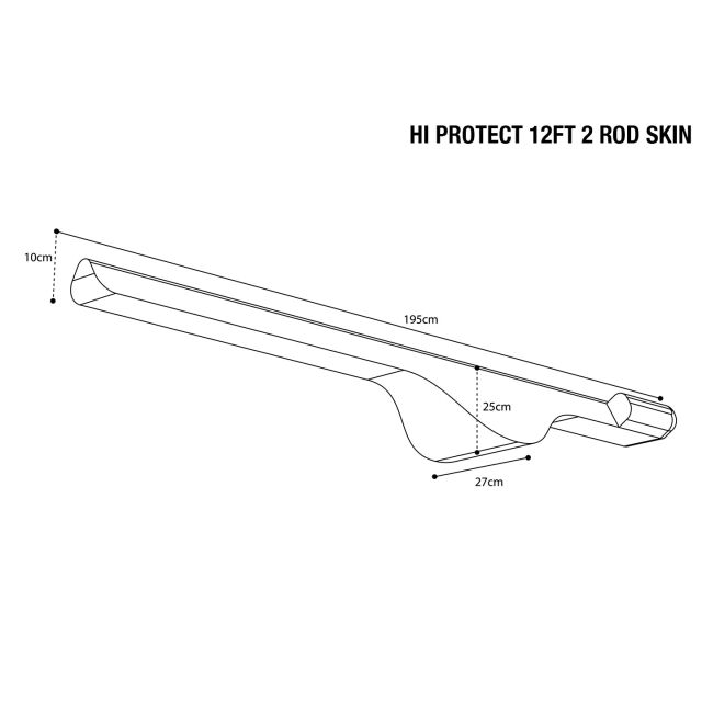 Nash Subterfuge Hi Protect 10ft 2 Rod Skin