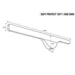 Nash Subterfuge Soft Protect 12ft 1 Rod Skin