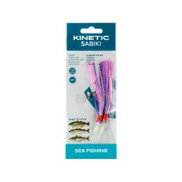 Kinetic Sabiki Flasher UV 0,80mm #7/0 1Stk.