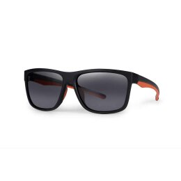Fox Collection Black Orange Shades - Brown Lens