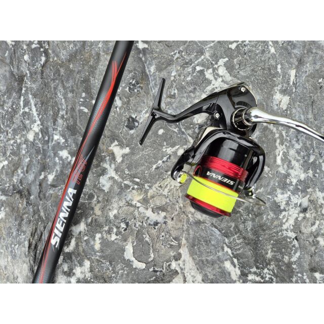 Shimano Sienna x Sienna Teleruten-Set 3,60m 40-80g x 2500 0,26mm