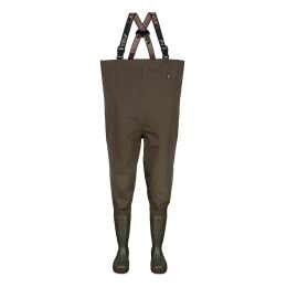 FOX Light Weight Waders khaki PVC Wathose 44