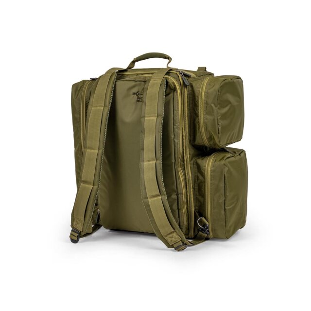 Korum Progress Roving Kit | Stuhl + Rucksack + Futteral