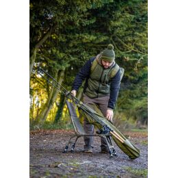 Korum Progress Roving Kit | Stuhl + Rucksack + Futteral