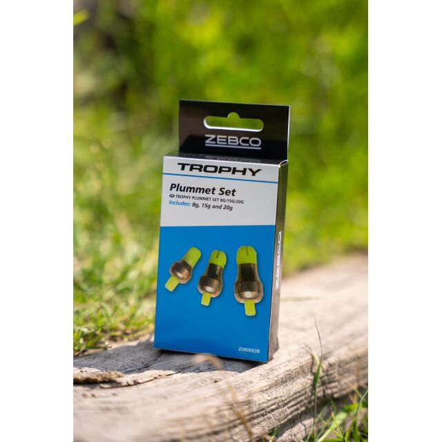Zebco Trophy Plummet Set 8g/15g/20g | Lotblei