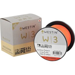 Rolle bespulen mit: Westin W3-Braid Dutch Orange 1,00m