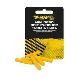 Black Cat Mini-Deadbait Puncher Schaumstoffsticks 6Stk.