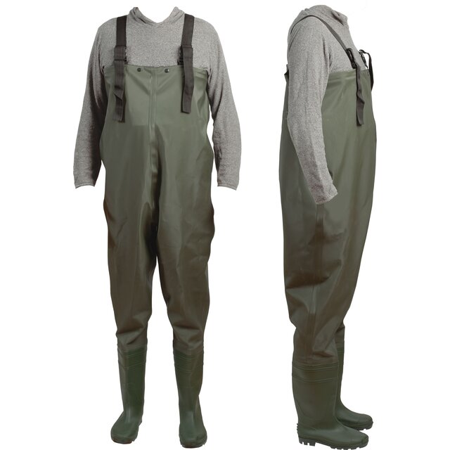 Zebco PVC Wader Green | PVC Wathose