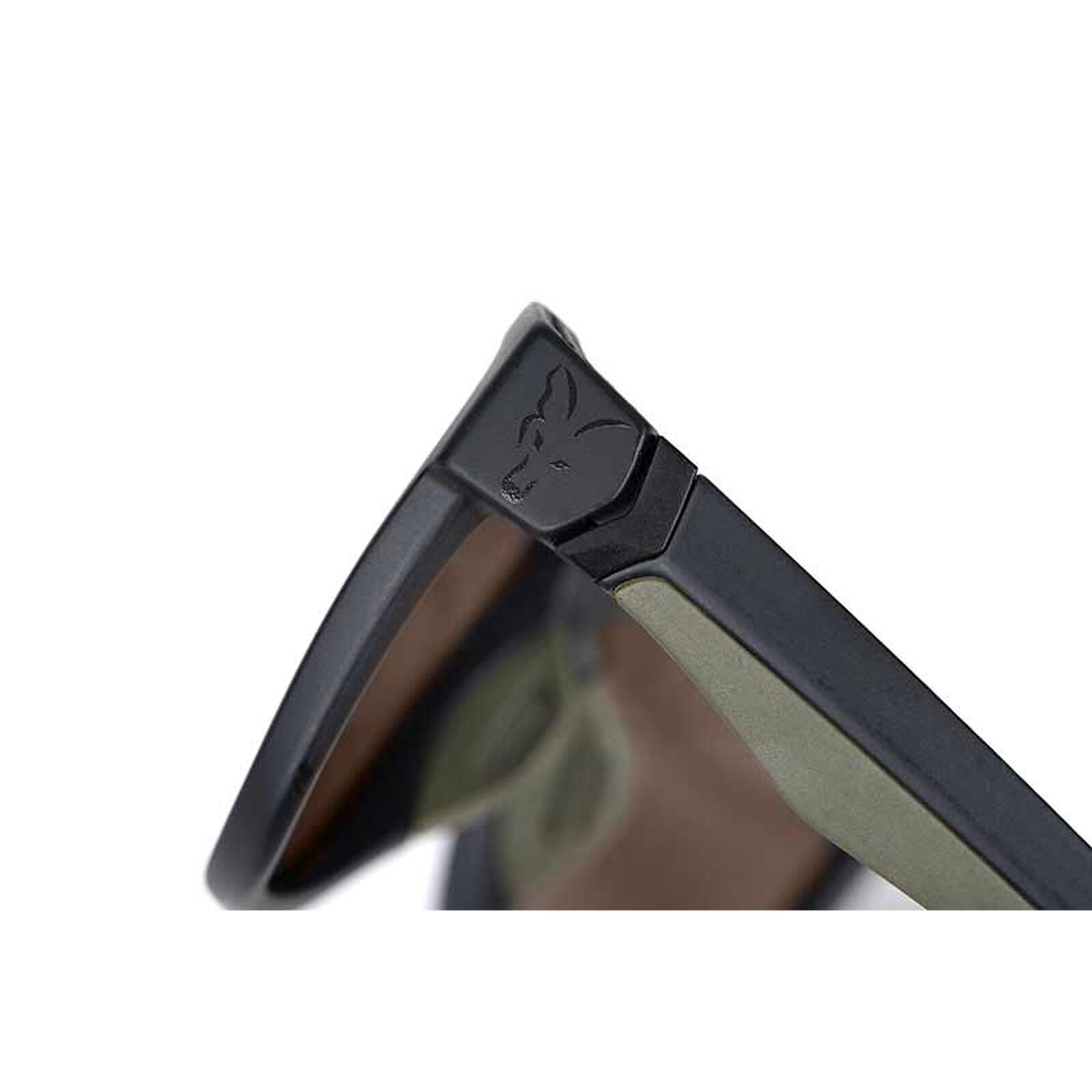 Fox Collection Green Black Shades - Grey Lens