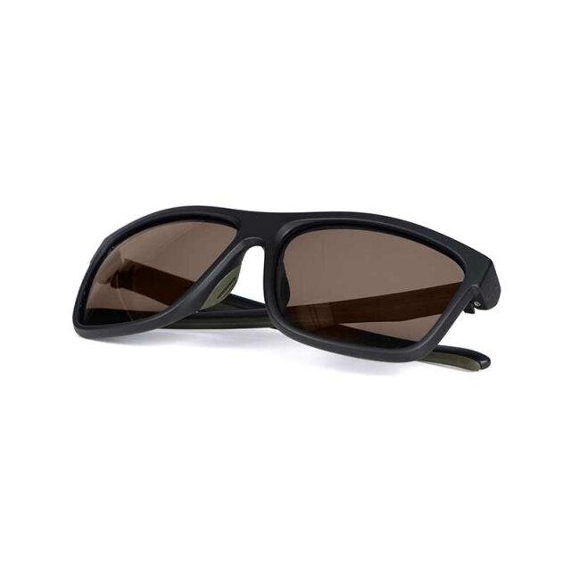 Fox Collection Green Black Shades - Grey Lens