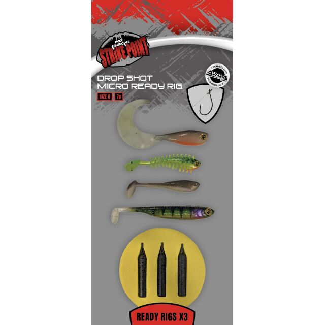 FOX Rage Drop Shot Micro Ready Rig Size 6