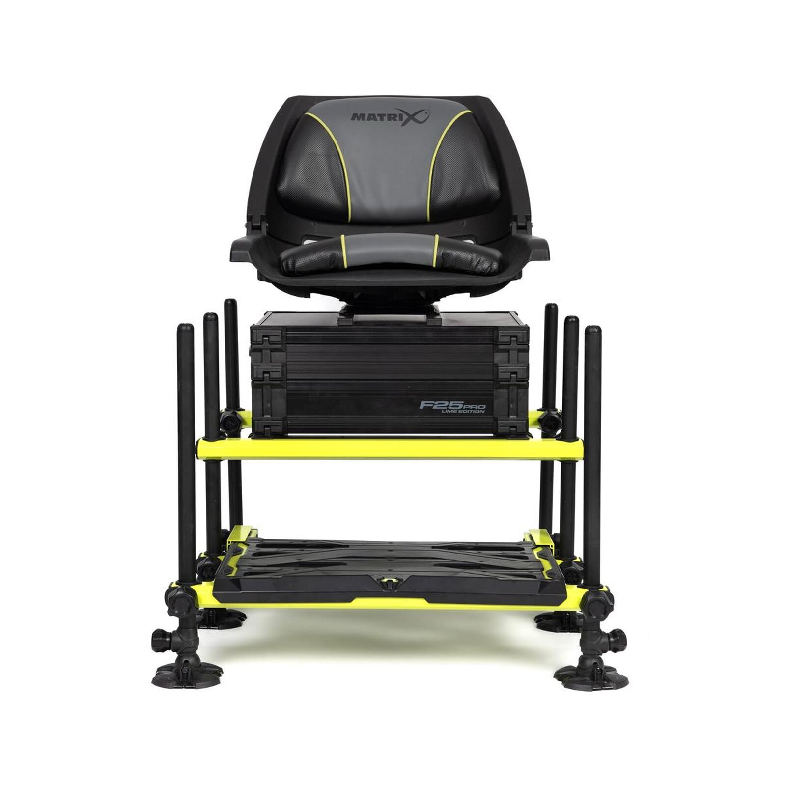 Matrix F25 Pro Sitzkiepe mit Drehelement- Edition Limette