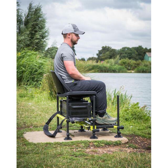Matrix F25 Pro Sitzkiepe mit Drehelement- Edition Limette