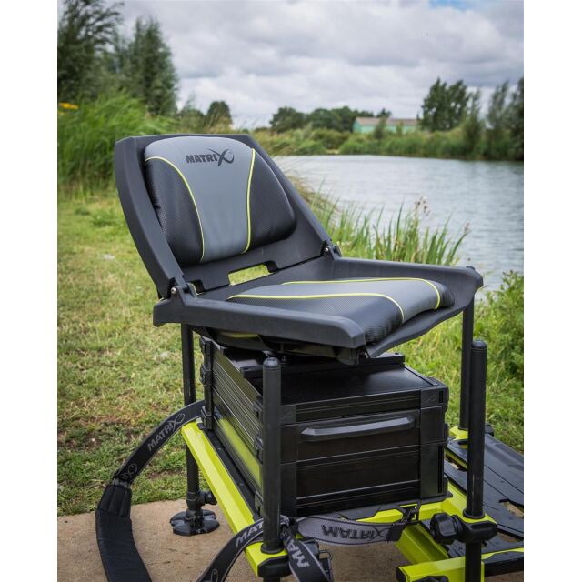 Matrix F25 Pro Sitzkiepe mit Drehelement- Edition Limette