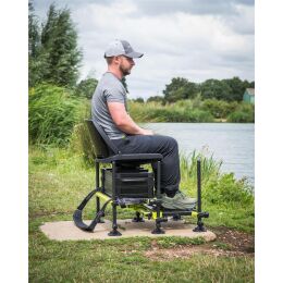 Matrix F25 Pro Sitzkiepe mit Drehelement- Edition Limette